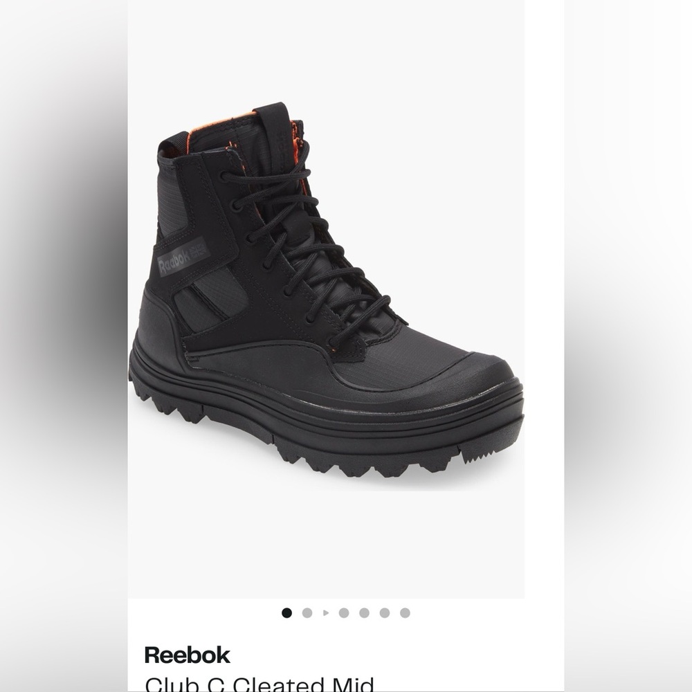 Reebok Women's Club C Cleated Mid Sneaker Boots